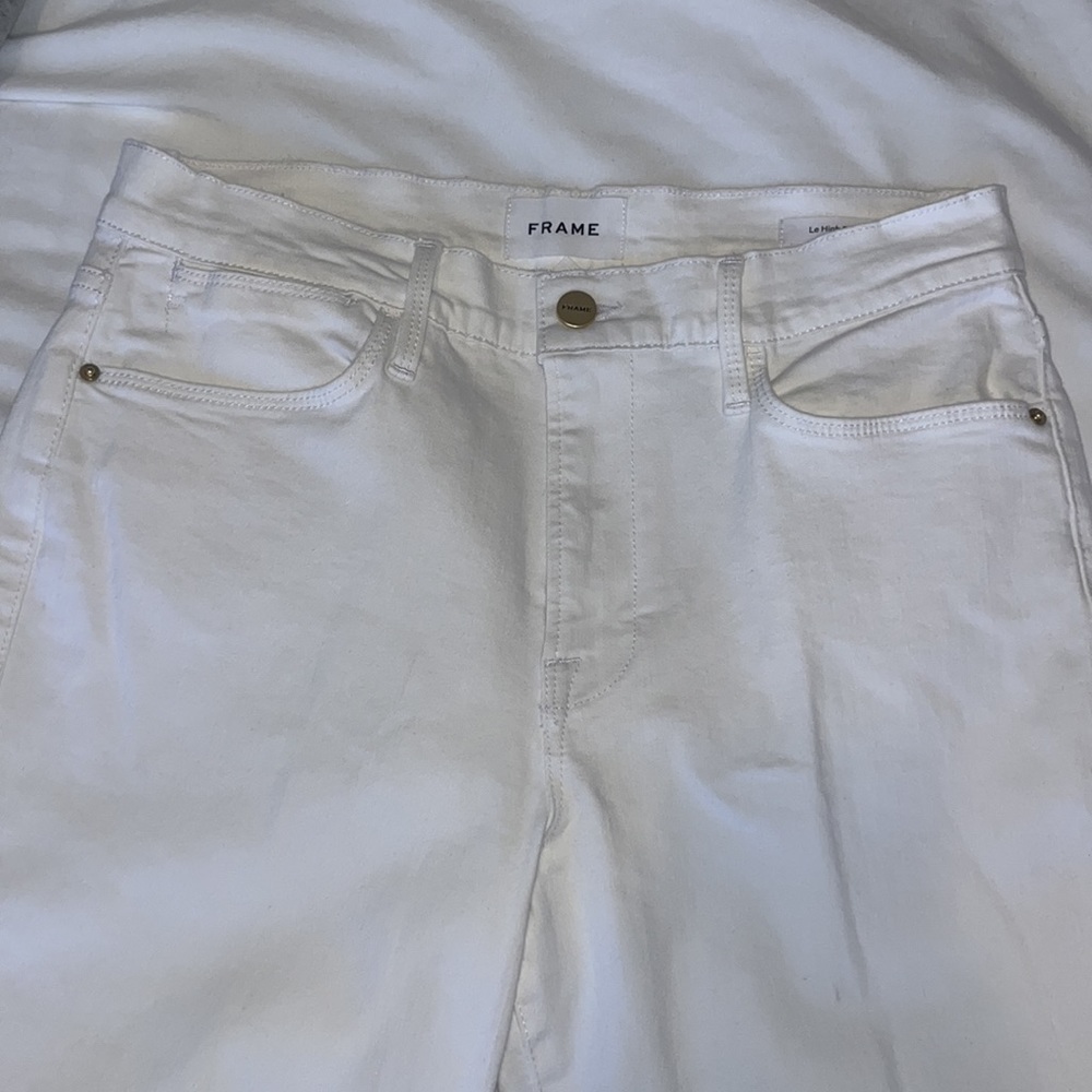 White Flare Jeans - Frame - Picture 6 of 6